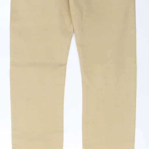Hallinger Men's Beige Chino Trousers Size 30