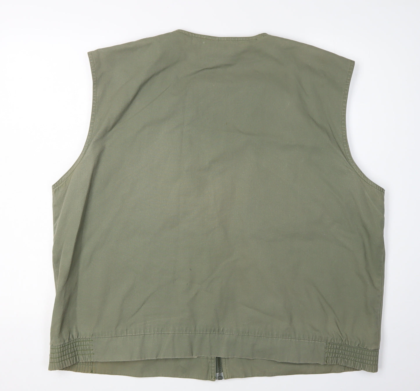 Daly International Men's Green XL Waistcoat Casual Outdoor