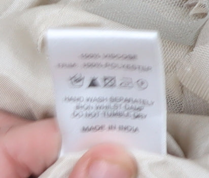 ASOS Women's Beige Shrug, Size 10, Lightweight