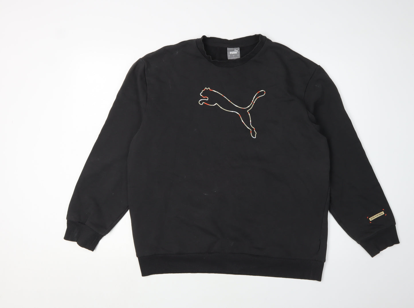 Puma Men's Black Pullover Sweatshirt L