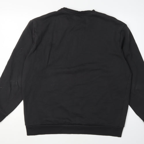 Puma Men's Black Pullover Sweatshirt L