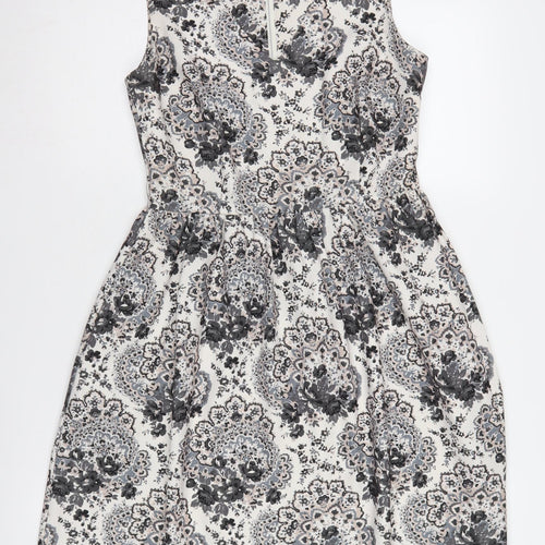 Cath Kidston Women's Multicoloured A-Line Dress Size 8