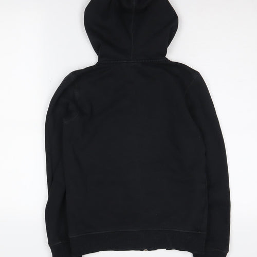 Puma Women's Black Size 8 Full Zip Hoodie