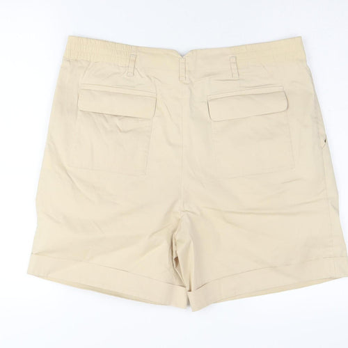 DKNY Women's Beige Chino Shorts M