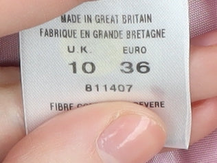 Alexon Women's Pink Blazer Size 10 Classic Spring