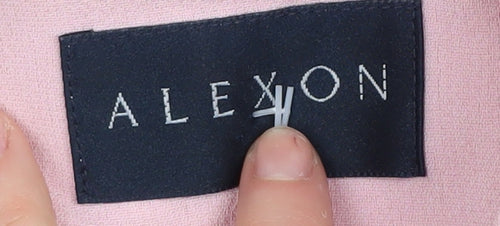 Alexon Women's Pink Blazer Size 10 Classic Spring