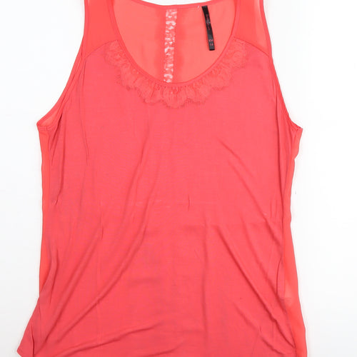 Karen Millen Women's Red Tank Camisole Size 14
