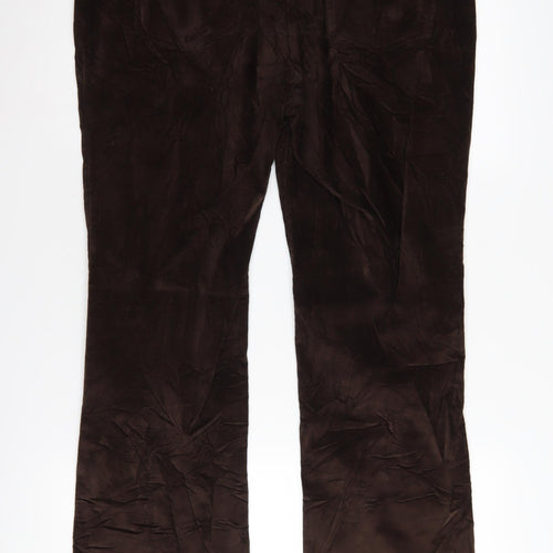 Joe Browns Women's Brown Straight Trousers Size 14