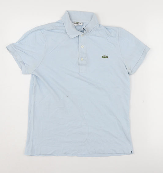 Lacoste Men's Blue Slim Fit Polo Shirt S