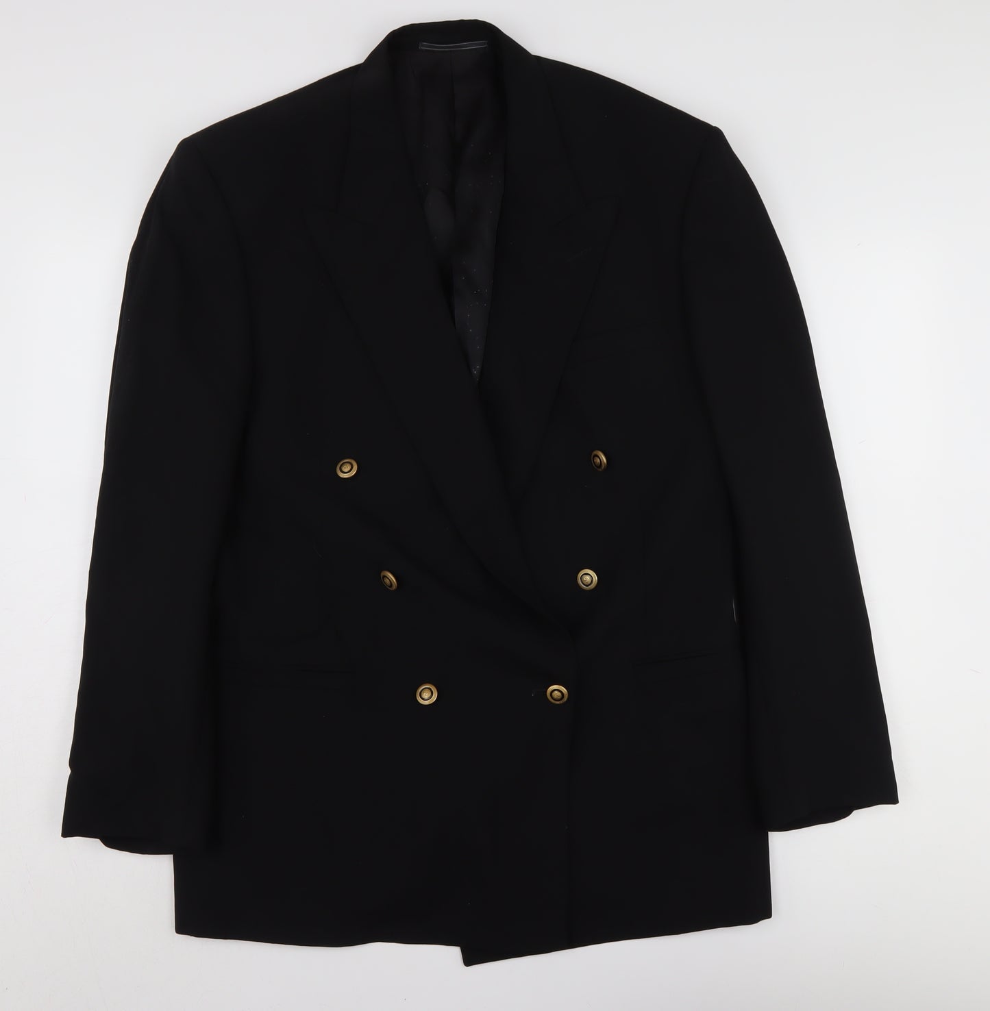 Versace Men's Black Classic Blazer Size UK 42R