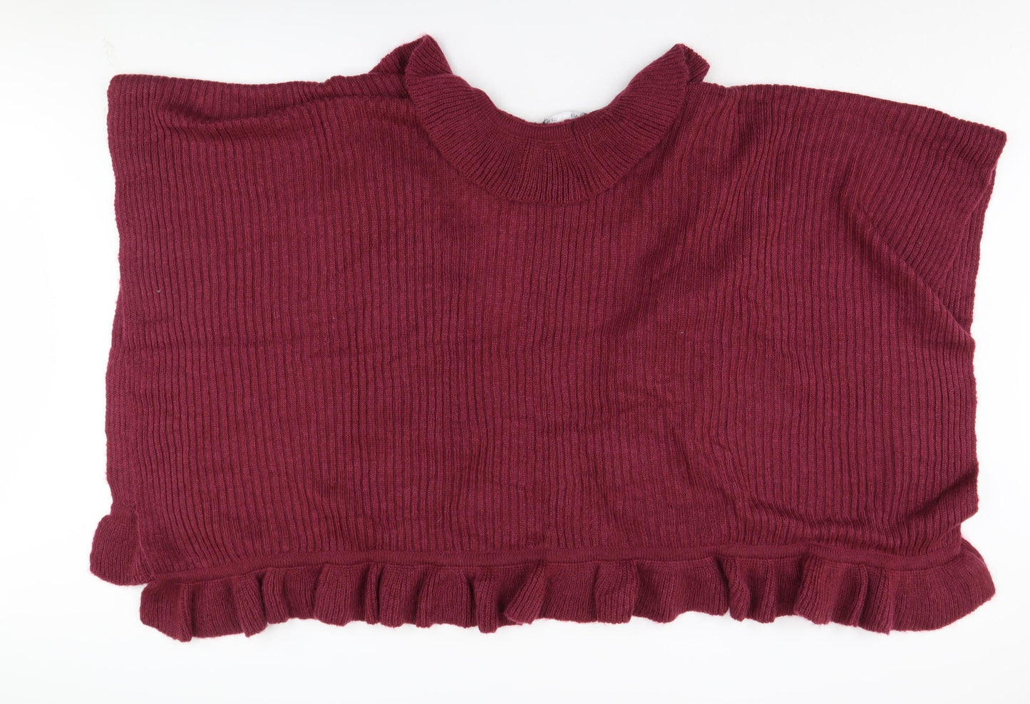 Laura Ashley Women's Red Shrug Jumper, Size M