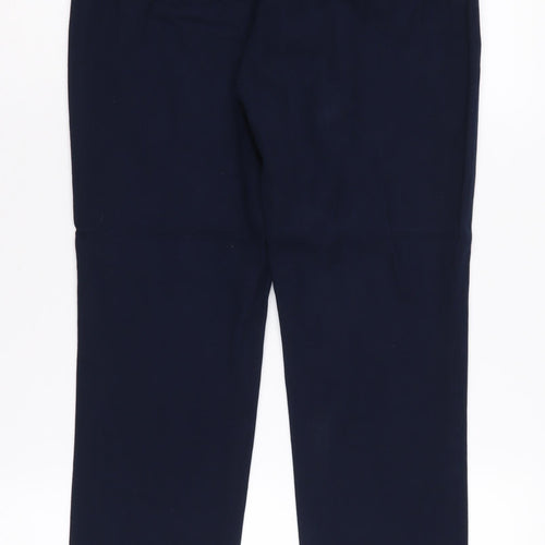 Banana Republic Women's Blue Sloan Cropped Trousers