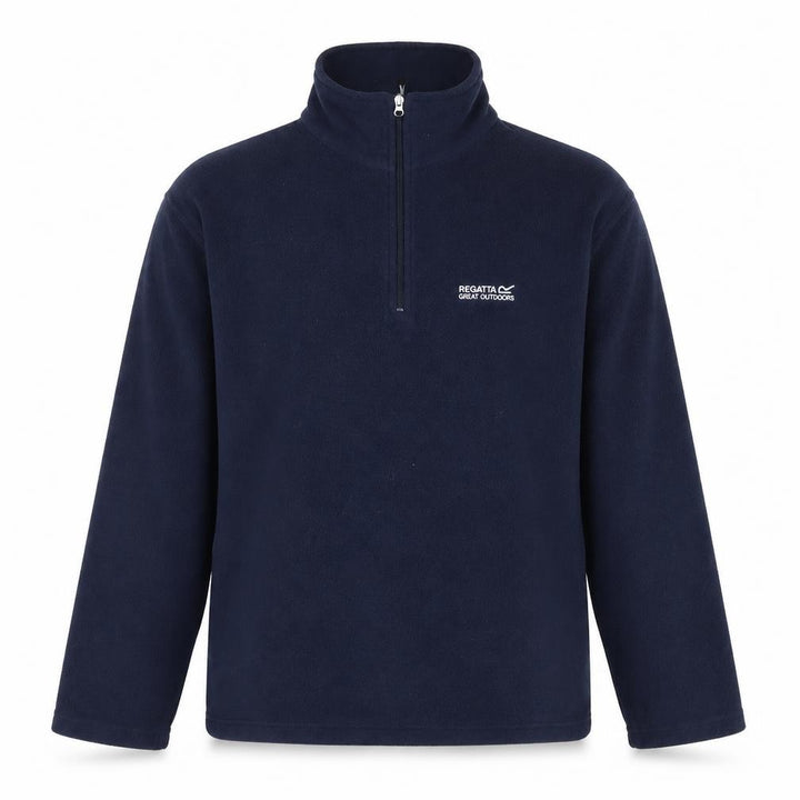 Regatta Men's Blue 1/4 Zip Fleece Sweatshirt L