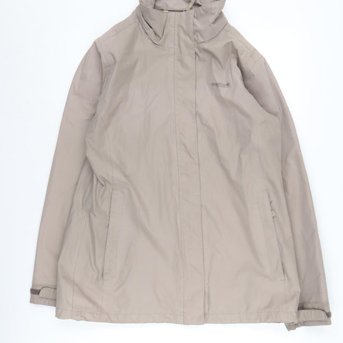 Regatta Beige Women's Jacket Size 14 Casual Zip