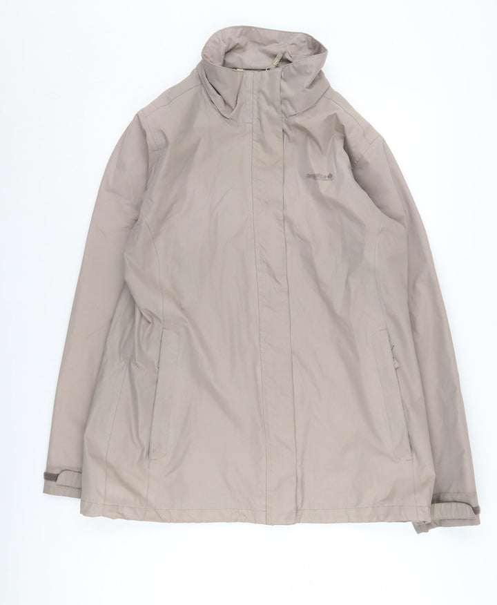 Regatta Beige Women's Jacket Size 14 Casual Zip