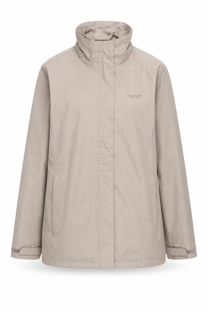 Regatta Beige Women's Jacket Size 14 Casual Zip