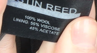 Austin Reed Men's Black Blazer - Size 42S