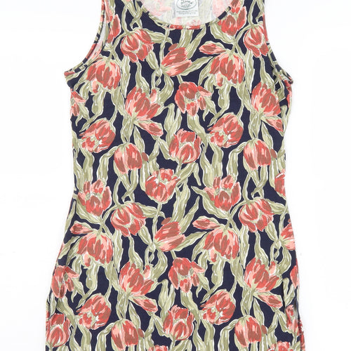 Laura Ashley Women’s Floral Cotton Tank Dress S Multicoloured