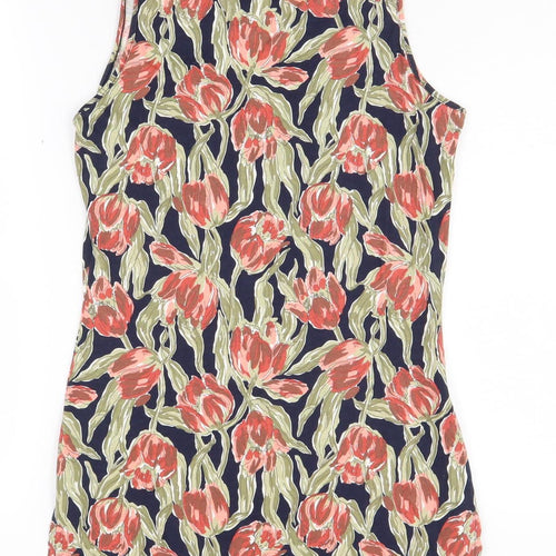 Laura Ashley Women’s Floral Cotton Tank Dress S Multicoloured
