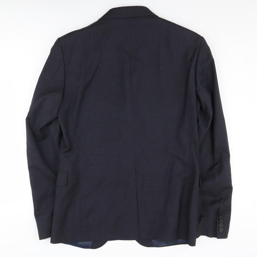 Calvin Klein Men's Black Blazer, Size 52, Business Formal