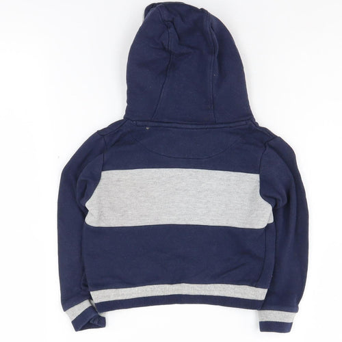 Firetrap Boys Blue Grey Hoodie 2-3 Years
