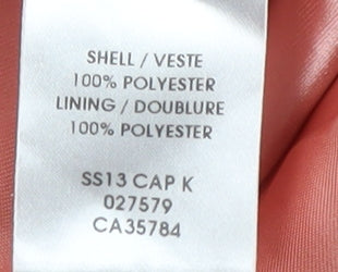 Jacques Vert Women's Pink Embroidered Pencil Skirt Size 18