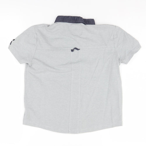 Firetrap Boys Grey Polo Shirt 9-10 Years Regular Fit
