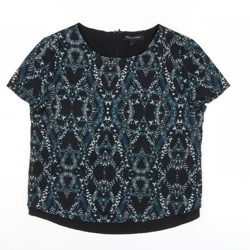 Banana Republic Women's Black Geometric XS Top