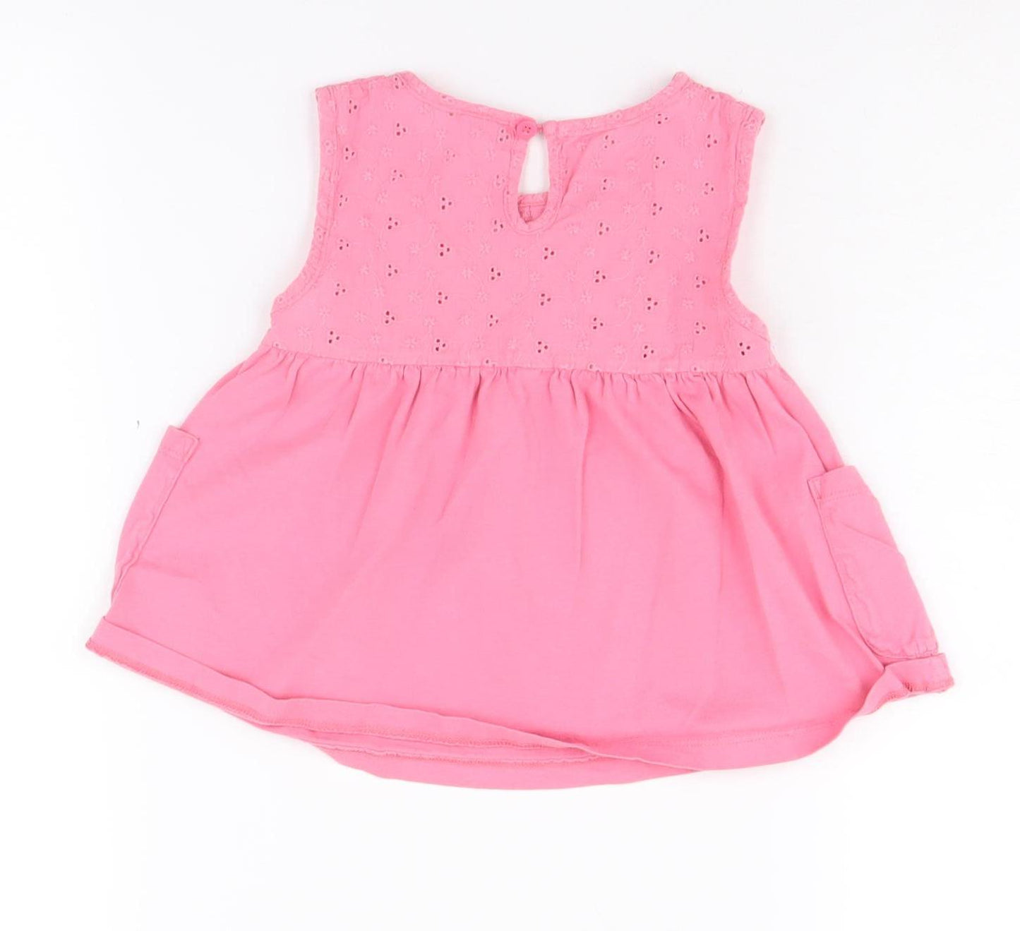 Jasper Conran Pink Girls A-Line Dress, 2-3 Years