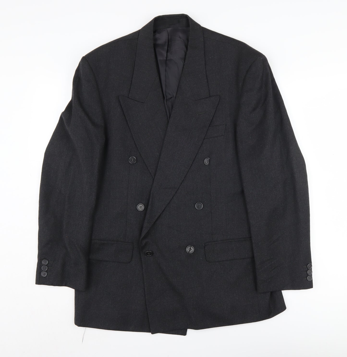 Centaur Originals Men's Black Blazer 38S Double-Breasted