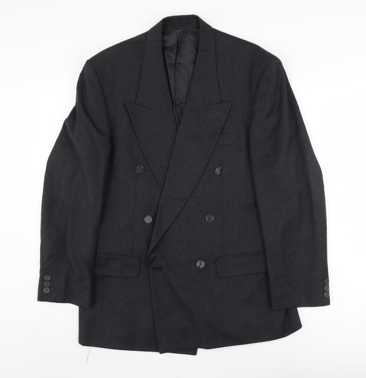 Centaur Originals Men's Black Blazer 38S Double-Breasted
