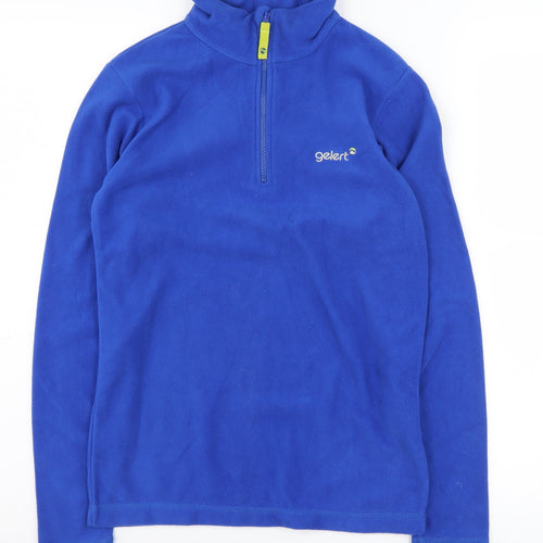 Gelert Unisex Kids Blue 1/4 Zip Fleece Sweatshirt 11-12 Years
