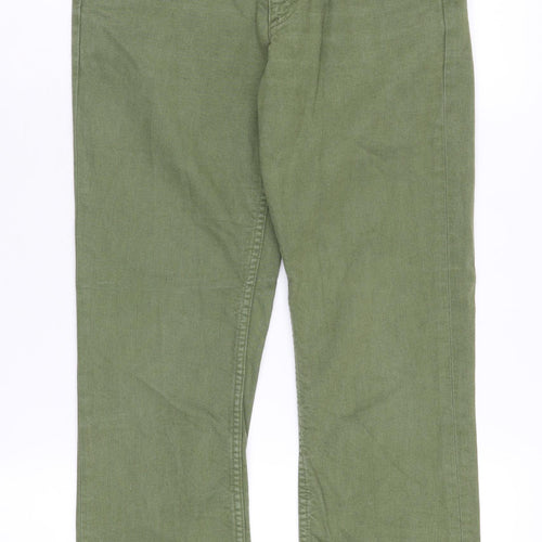 Tommy Hilfiger Women's Green Straight Jeans Size 26