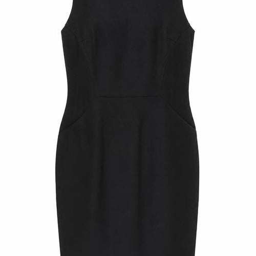 Boden Women's Black Sheath Dress Size 12 - Sleek and Elegant