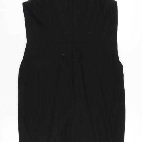 Boden Women's Black Sheath Dress Size 12 - Sleek and Elegant