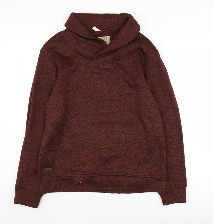 Regatta Men's Brown Knit Pullover Size S