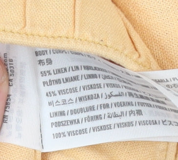 Abercrombie & Fitch Women's Beige Chino Shorts, Size L