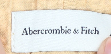 Abercrombie & Fitch Women's Beige Chino Shorts, Size L