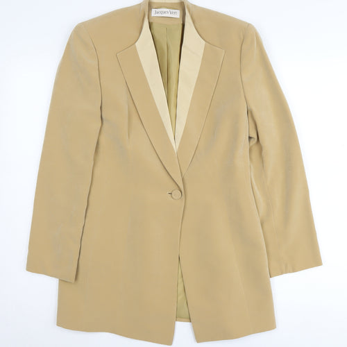 Jacques Vert Beige Women's Beige Blazer Size 10