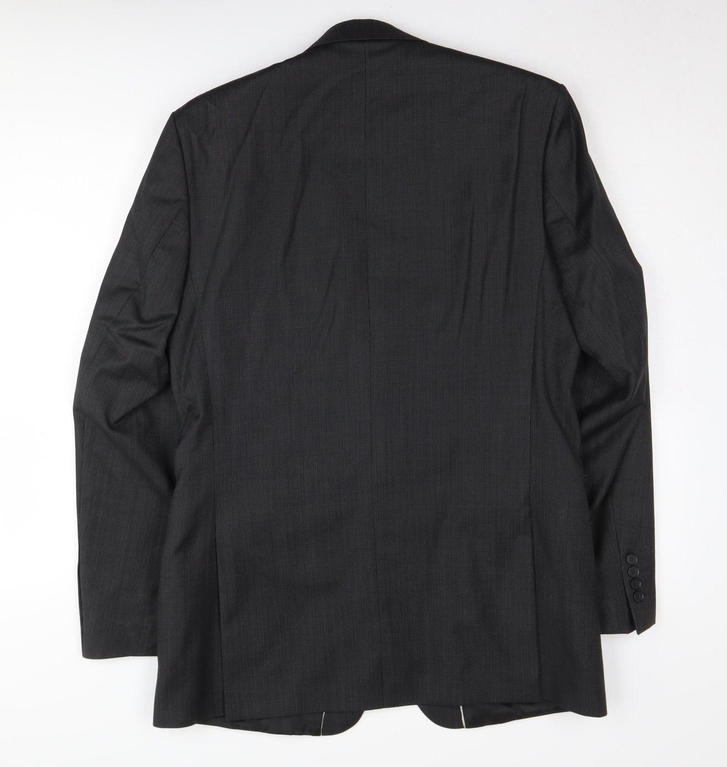 Jeff Banks Men's Black Wool Blazer, 40L