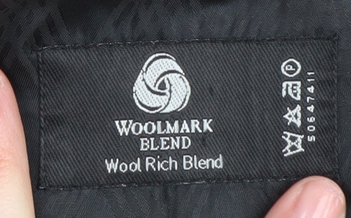 Jeff Banks Men's Black Wool Blazer, 40L