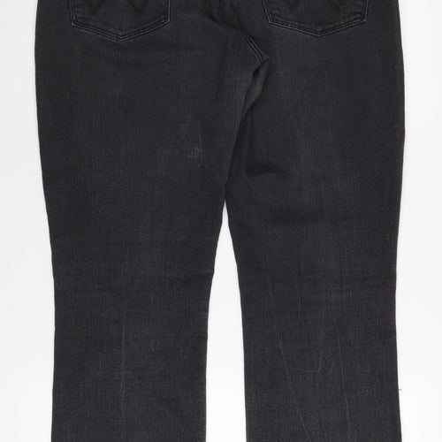 Wrangler Women's Black Straight Leg Jeans Size L