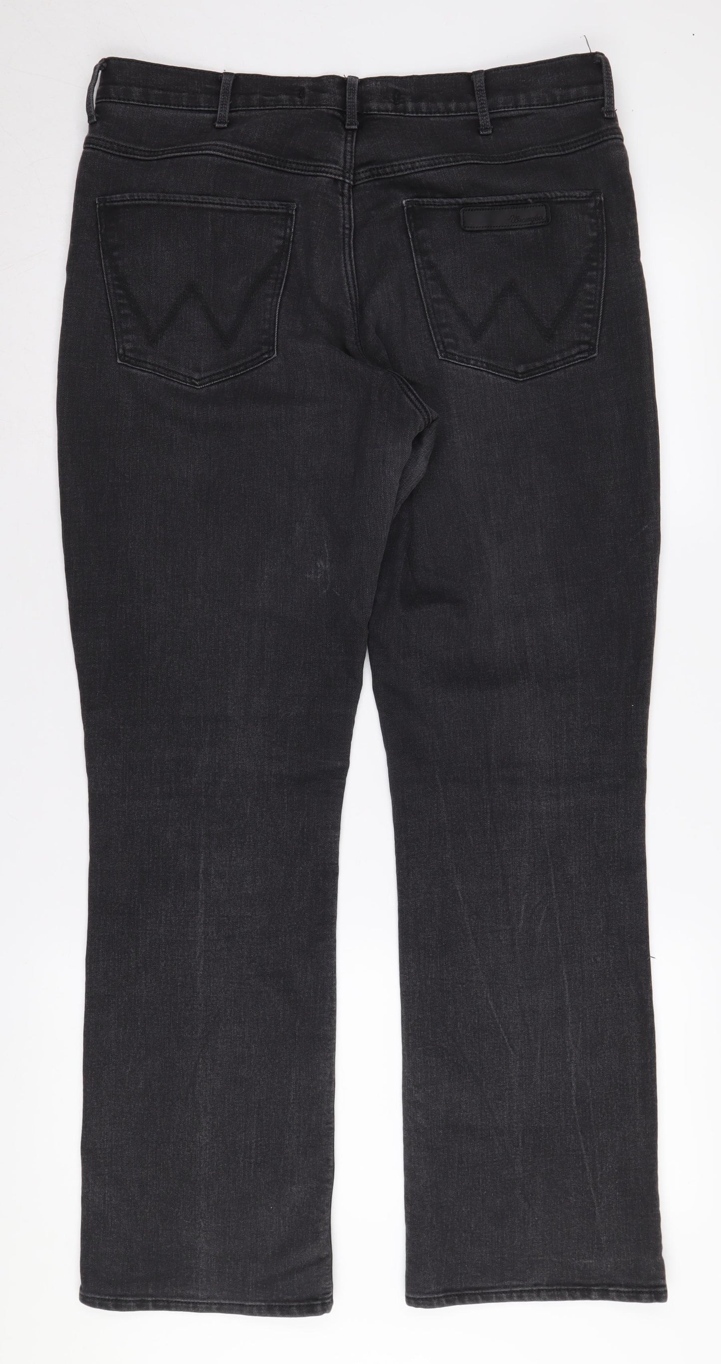 Wrangler Women's Black Straight Leg Jeans Size L