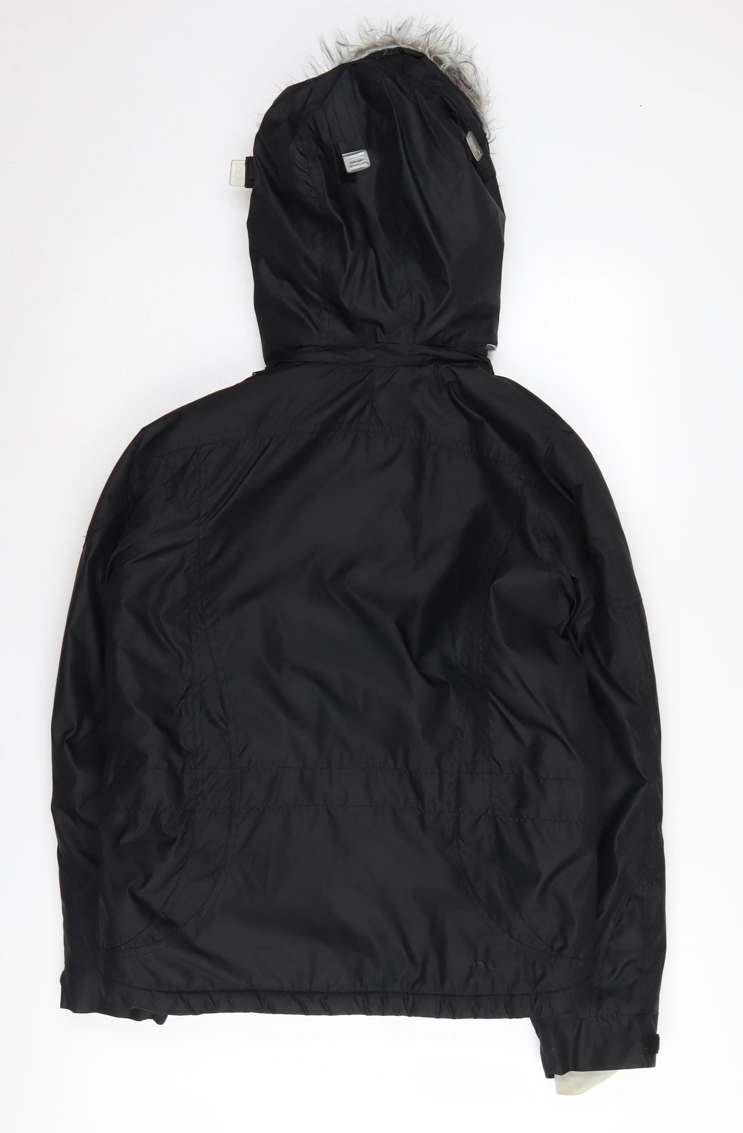 Trespass Women's Black Parka Jacket XS