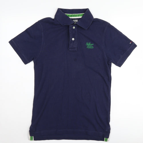 Hilfiger Denim Men's Blue Polo Shirt, Size S - Casual