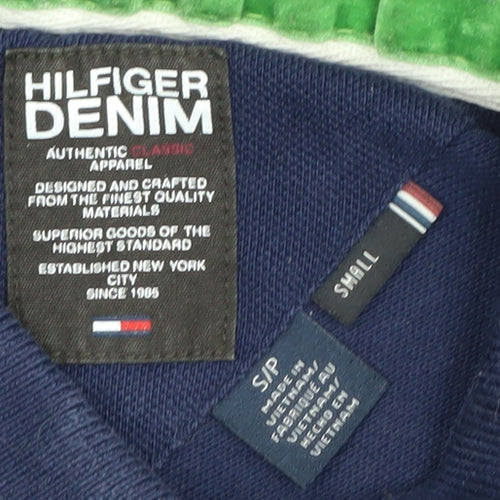 Hilfiger Denim Men's Blue Polo Shirt, Size S - Casual