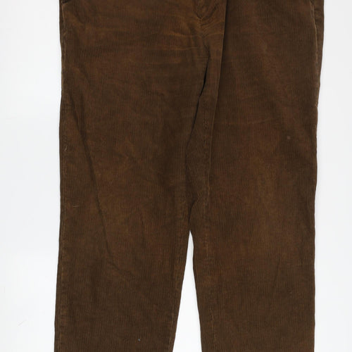 James Pringle Men's Brown Corduroy Trousers 38W 31L