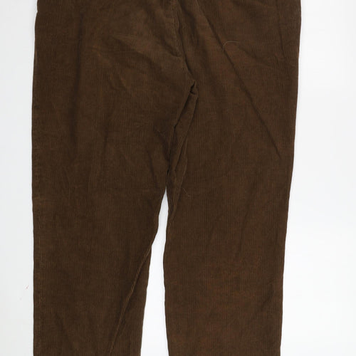 James Pringle Men's Brown Corduroy Trousers 38W 31L