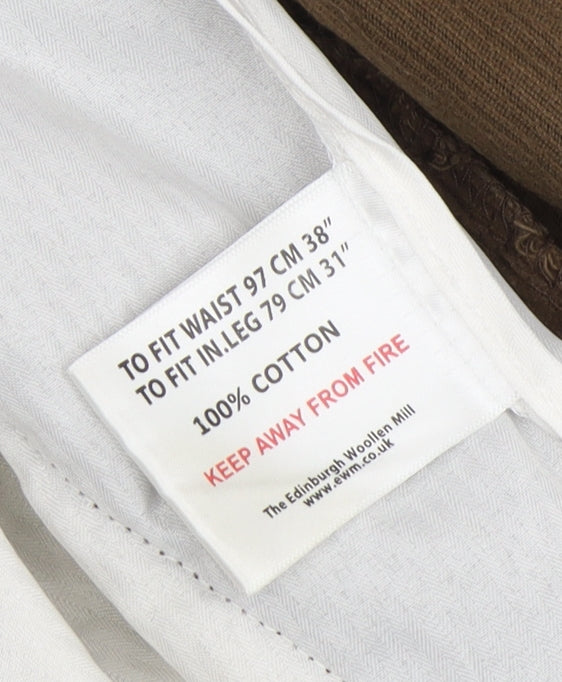James Pringle Men's Brown Corduroy Trousers 38W 31L