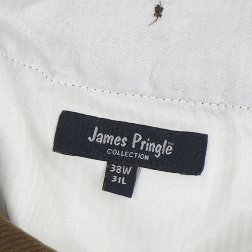 James Pringle Men's Brown Corduroy Trousers 38W 31L